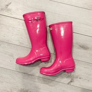 Bubblegum Pink Tall Hunter Boots